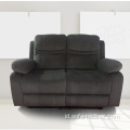 Furniture Ruang Tamu Veltvet Loveveseat Recliner Sofa